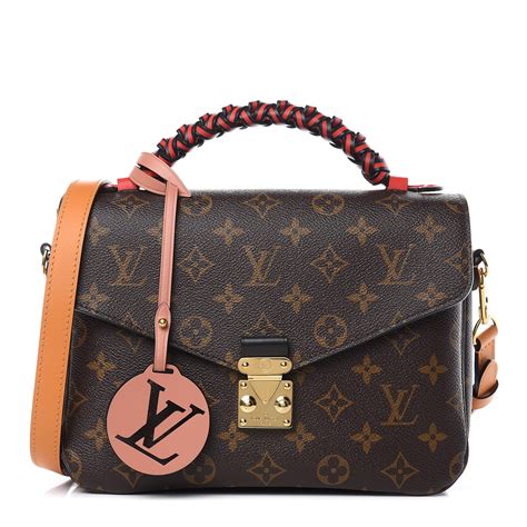 louis vuitton pochette metis braided handle|Pochette Métis Monogram Empreinte Leather .